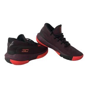 Under Armour SC 3Zero III Curry Basketball Shoes 7Y Trainers Kinetic Purple